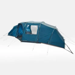 Quechua Tente à Arceaux De Camping - Arpenaz 8.4 - 8 Personnes - 4 Chambres -Matériel De Camping tente a arceaux de camping arpenaz 84 8 personnes 4 chambres 9