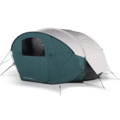 Quechua Tente Bulle De Camping - AirSeconds Skyview Polycoton - 2 Personnes - 1 Chambre -Matériel De Camping tente bulle de camping airseconds skyview polycoton 2 personnes 1 chambre 2