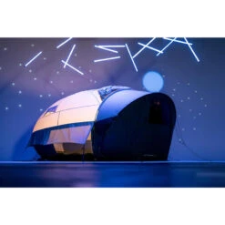 Quechua Tente Bulle De Camping - AirSeconds Skyview Polycoton - 2 Personnes - 1 Chambre -Matériel De Camping tente bulle de camping airseconds skyview polycoton 2 personnes 1 chambre 4