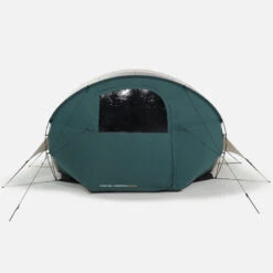 Quechua Tente Bulle De Camping - AirSeconds Skyview Polycoton - 2 Personnes - 1 Chambre -Matériel De Camping tente bulle de camping airseconds skyview polycoton 2 personnes 1 chambre 6