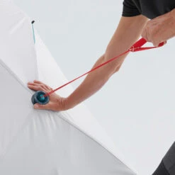 Quechua Tente De Camping - 2 SECONDS EASY - 2 Places - Fresh & Black -Matériel De Camping tente de camping 2 seconds easy 2 places fresh and black 3