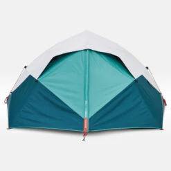 Quechua Tente De Camping - 2 Seconds EASY - 3 Places - Fresh & Black -Matériel De Camping tente de camping 2 seconds easy 3 places fresh and black 5