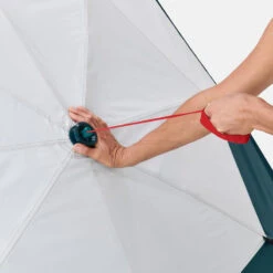 Quechua Tente De Camping - 2 Seconds EASY - 3 Places - Fresh & Black -Matériel De Camping tente de camping 2 seconds easy 3 places fresh and black 7