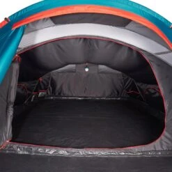 Quechua Tente De Camping - 2 SECONDS XL - 3 Places - Fresh & Black -Matériel De Camping tente de camping 2 seconds xl 3 places fresh and black 9