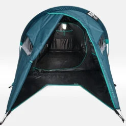 Quechua Tente De Camping - MH100 XL - 2 Places - Fresh & Black -Matériel De Camping tente de camping mh100 xl 2 places fresh and black 5