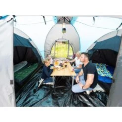 Tente Dôme Hammerfest 4 Plus - Camping - 2 Cabines - 4 Personnes - 2 Entrées -Matériel De Camping tente dome hammerfest 4 plus camping 2 cabines 4 personnes 2 entrees 2