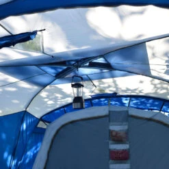 Tente Familiale Dôme Nimbus 12 - Camping - 12 Personnes - 3 Cabines -Matériel De Camping tente familiale dome nimbus 12 camping 12 personnes 3 cabines 4