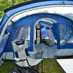 Tente Familiale Dôme Nimbus 12 - Camping - 12 Personnes - 3 Cabines -Matériel De Camping tente familiale dome nimbus 12 camping 12 personnes 3 cabines 6