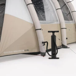 Quechua Tente Gonflable De Camping - Air Seconds 6.3 XXL F&B - 6 Personnes - 3 Chambres -Matériel De Camping tente gonflable de camping air seconds 63 xxl f and b 6 personnes 3 chambres 4