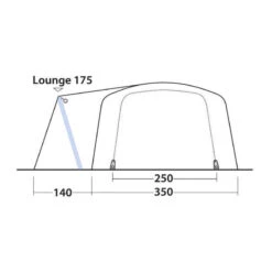 Tente Gonflable Outwell Oakdale 5PA -Matériel De Camping tente gonflable outwell oakdale 5pa 4
