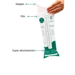 Toilette D'urgence Jonhy Wee, 3 Pièces -Matériel De Camping toilette durgence jonhy wee 3 pieces 3