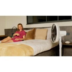 Trépied De Ventilateur Sur Pied Luvego Avec Télécommande - Minuterie - 40CM -Matériel De Camping trepied de ventilateur sur pied luvego avec telecommande minuterie 40cm 2